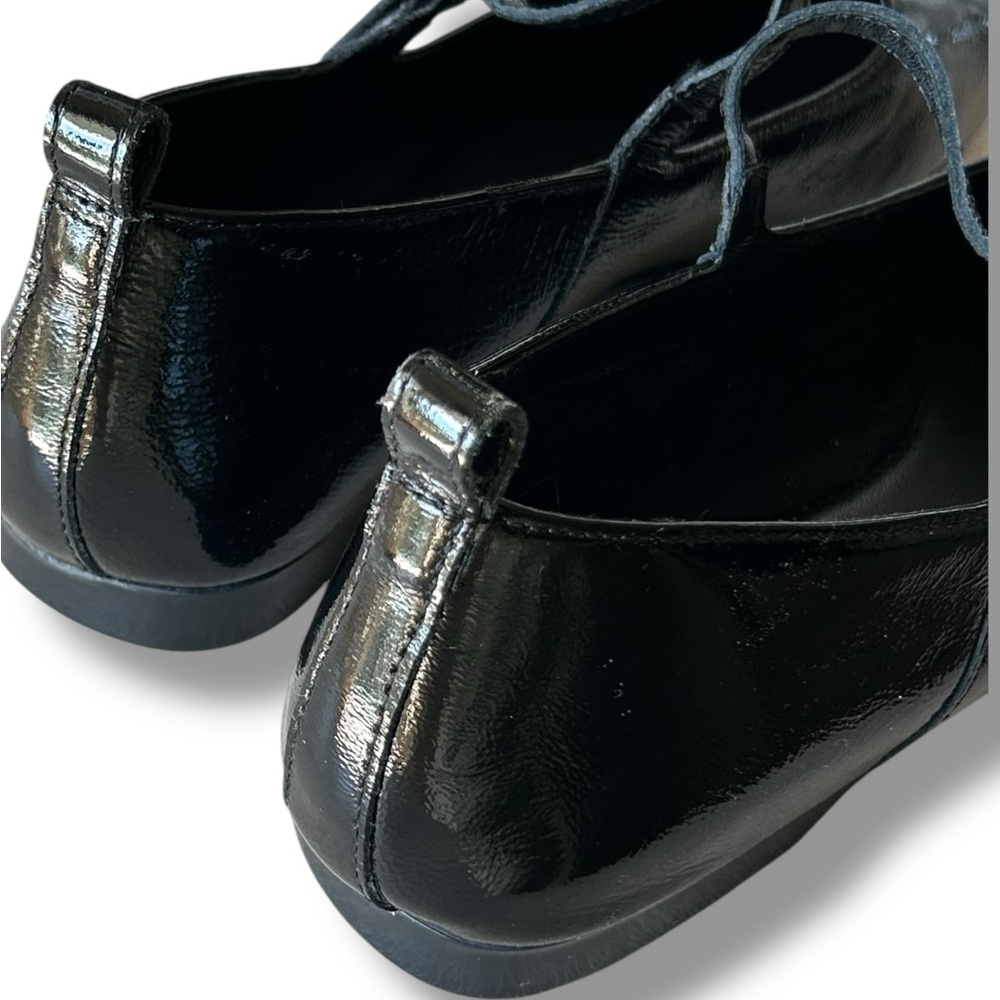 VAGABOND SHOEMAKERS DELIA BALLET FLATS Black Patent Mary Jane EU 40 US 10 NWOT - Picture 12 of 17